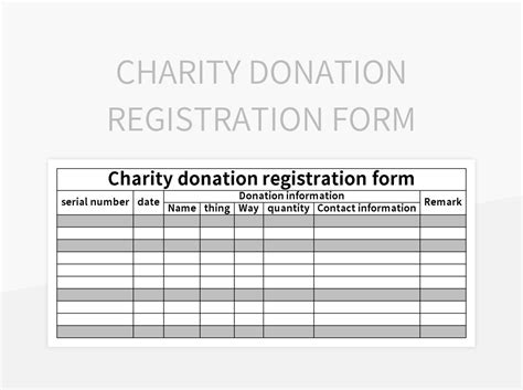Register a Charity .